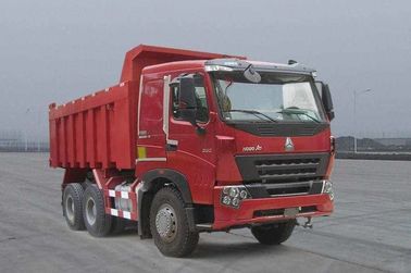 HOWO A7 380HP a employé la norme d'émission automatique de l'EURO II de camions à benne basculante