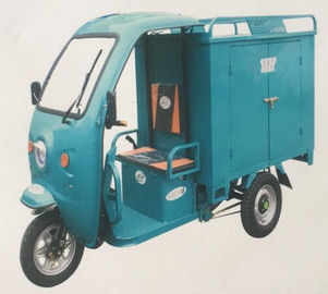 cabine de chariot de tricycle de Tuk Tuk de la livraison de moto de roue de la capacité de chargement 800KG trois